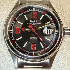 Ball Engineer Fireman Racer Date Automatic Classic Mens Watch
